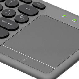 Teclado Inalámbrico con Panel Táctil, Klip Xtreme KeyGlider KCK-550S, Diseño ultradelgado
