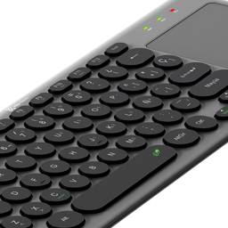 Teclado Inalámbrico con Panel Táctil, Klip Xtreme KeyGlider KCK-550S, Diseño ultradelgado
