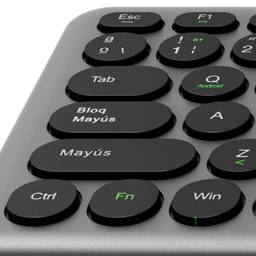 Teclado Inalámbrico con Panel Táctil, Klip Xtreme KeyGlider KCK-550S, Diseño ultradelgado