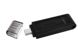 Memoria USB Kingston DataTraveler 70 256GB USB-C 3.2 - Pendrive Tipo C Alta Capacidad