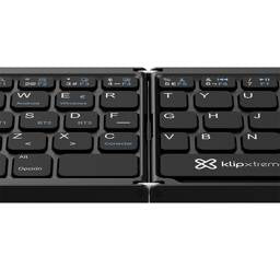 Teclado Inalámbrico Plegable con Panel Táctil, Bluetooth 5.0, Klip Xtreme KCK-650S-BK - Español
