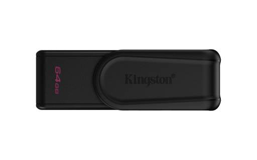 Memoria USB Kingston DataTraveler Exodia S 64GB USB 3.2 - Pendrive Negro Compacto