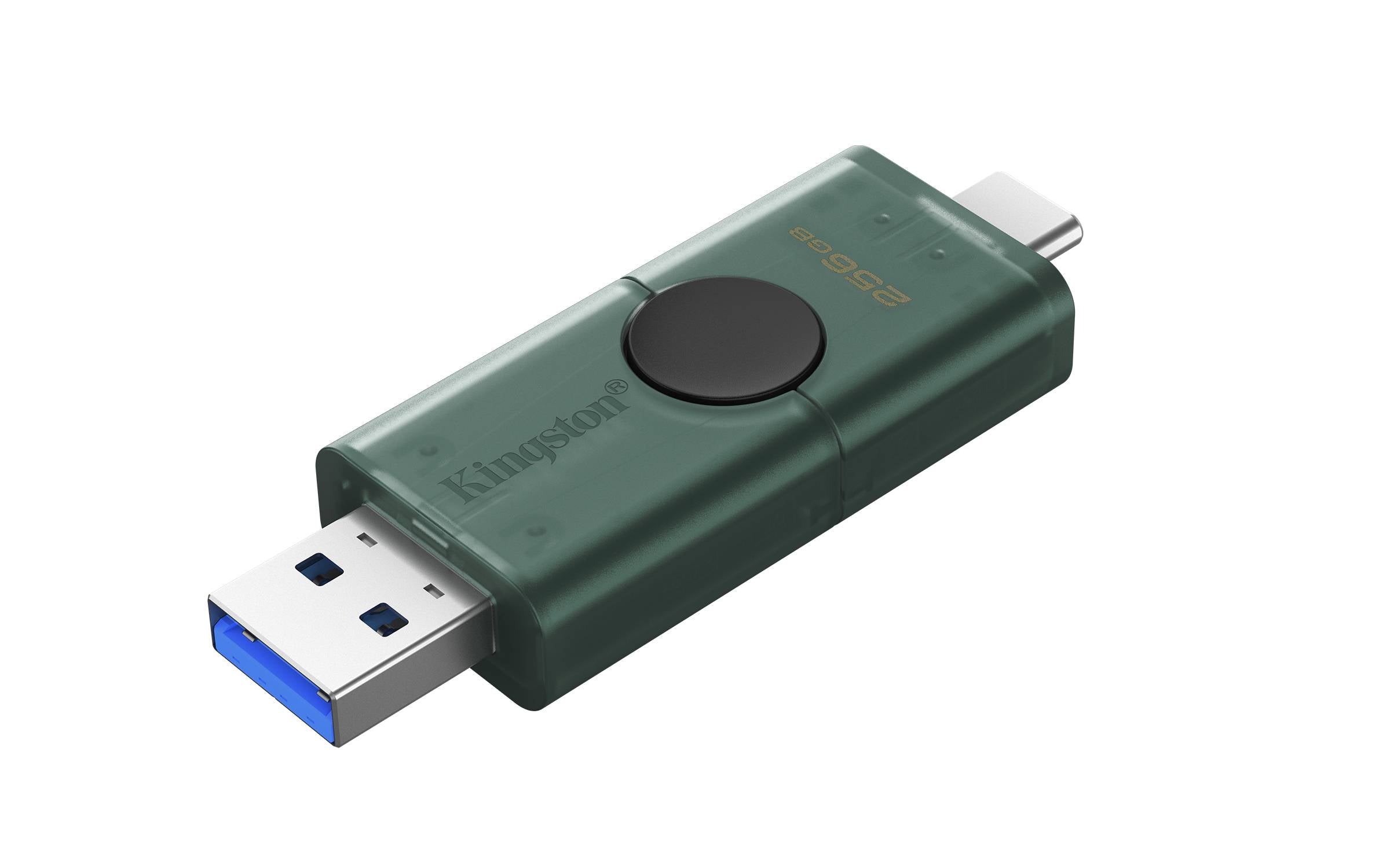 Memoria USB Kingston DataTraveler Duo G2 256GB USB-A + USB-C - Pendrive Dual Alta Capacidad