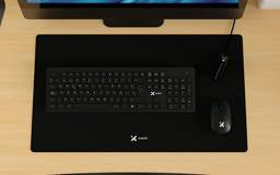 Kit de Teclado y Mouse Inalámbrico Xtech 320S, Incluye Mousepad XL y HUB USB 3.0 de 4 puertos