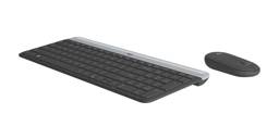 Kit Logitech MK470 Teclado + Mouse Wireless, Graphite, Español