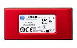 Disco SSD Externo Kingston 1TB XS1000 1050MB/s USB-C Rojo