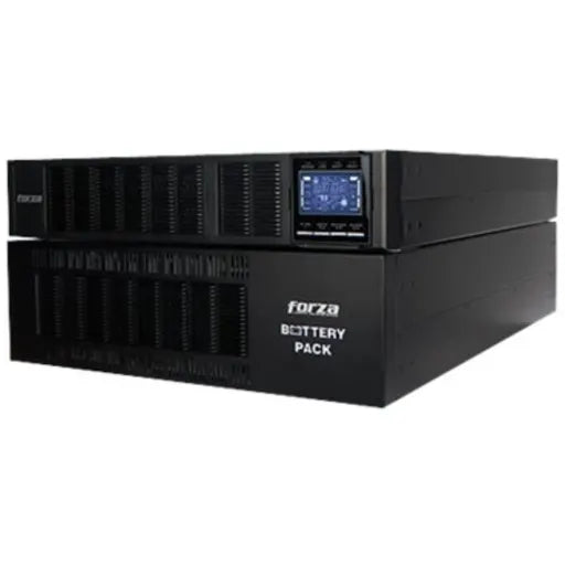 UPS en línea Forza FDC-210KMR, 10000VA, 10000W, Doble conversión en línea, LCD, USB / SNMP / RS-232