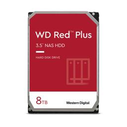 Disco Duro Interno WD Red Plus 8TB SATA 5640 RPM 256MB - NAS 24/7