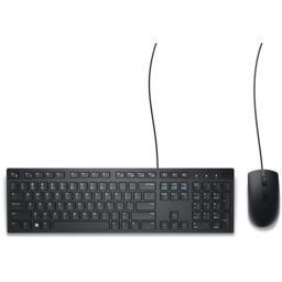 Kit Teclado y mouse alámbricos Dell KM300C-LTN, USB, 1000 DPI, Windows, Mac, Linux