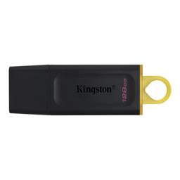 Memoria USB Kingston DataTraveler Exodia 128GB USB 3.2 - Pendrive Negro/Amarillo Alta Capacidad