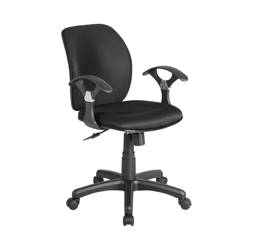 Silla Secretarial Xtech Ergonómica Negra Reposabrazos Oficina