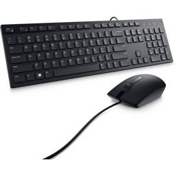 Kit Teclado y mouse alámbricos Dell KM300C-LTN, USB, 1000 DPI, Windows, Mac, Linux