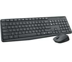 Kit Combo Teclado y Mouse Inalambrico Logitech MK235, USB
