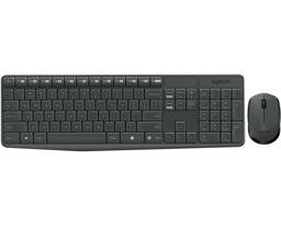 Kit Combo Teclado y Mouse Inalambrico Logitech MK235, USB