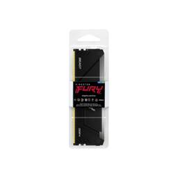 Memoria RAM DDR4 16GB 3200MT/s Kingston Fury Beast RGB, CL16, DIMM, 1.35V