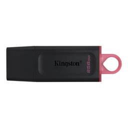 Memoria USB Kingston DataTraveler Exodia 256GB USB 3.2 - Pendrive Negro/Rosa Alta Capacidad