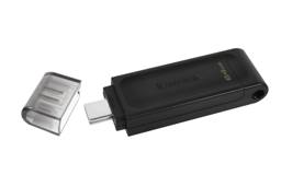 Memoria USB Kingston DataTraveler 70 64GB USB-C 3.2 - Pendrive Tipo C para Windows y Mac