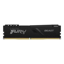 Memoria RAM DDR4 32GB 3200MT/s Kingston Fury Beast Black, CL16, DIMM, 1.35V