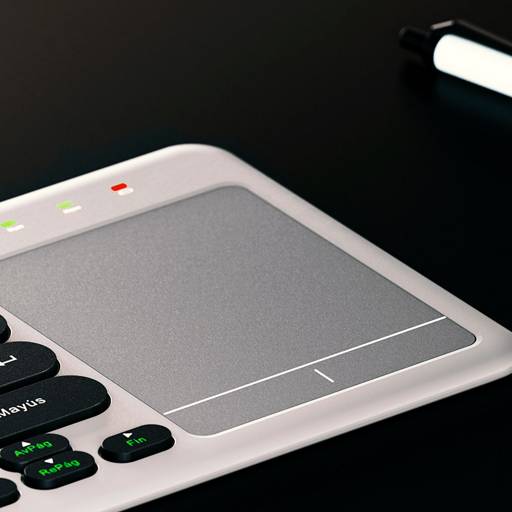Teclado Inalámbrico con Panel Táctil, Klip Xtreme KeyGlider KCK-550S, Diseño ultradelgado