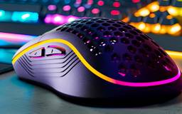 Mouse Gamer Xtech Lightbuzz Honeycomb USB 7200 DPI XTM-620 - Ultraligero