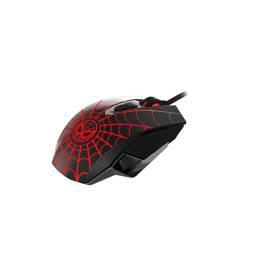Mouse Gamer Xtech Marvel Spider-Man USB 2400 DPI XTM-M520SM - LED