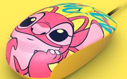 Xtech Disney Stich Wired mouse 1200dpi Yellow XTM-D406ST-YL
