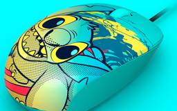 Xtech Disney Stich Wired mouse 1200dpi Blue XTM-D406ST-BL