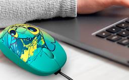 Mouse Xtech Disney Stitch USB 1200 DPI Azul XTM-D406ST-BL - Infantil