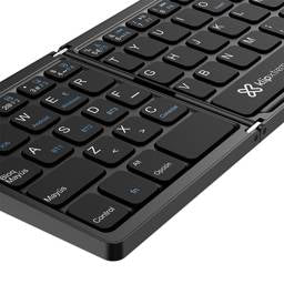 Teclado Inalámbrico Plegable con Panel Táctil, Bluetooth 5.0, Klip Xtreme KCK-650S-BK - Español