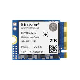 SSD Kingston NV3 2TB M.2 2230 PCIe 4.0 - 6000/5000MB/s Compacto