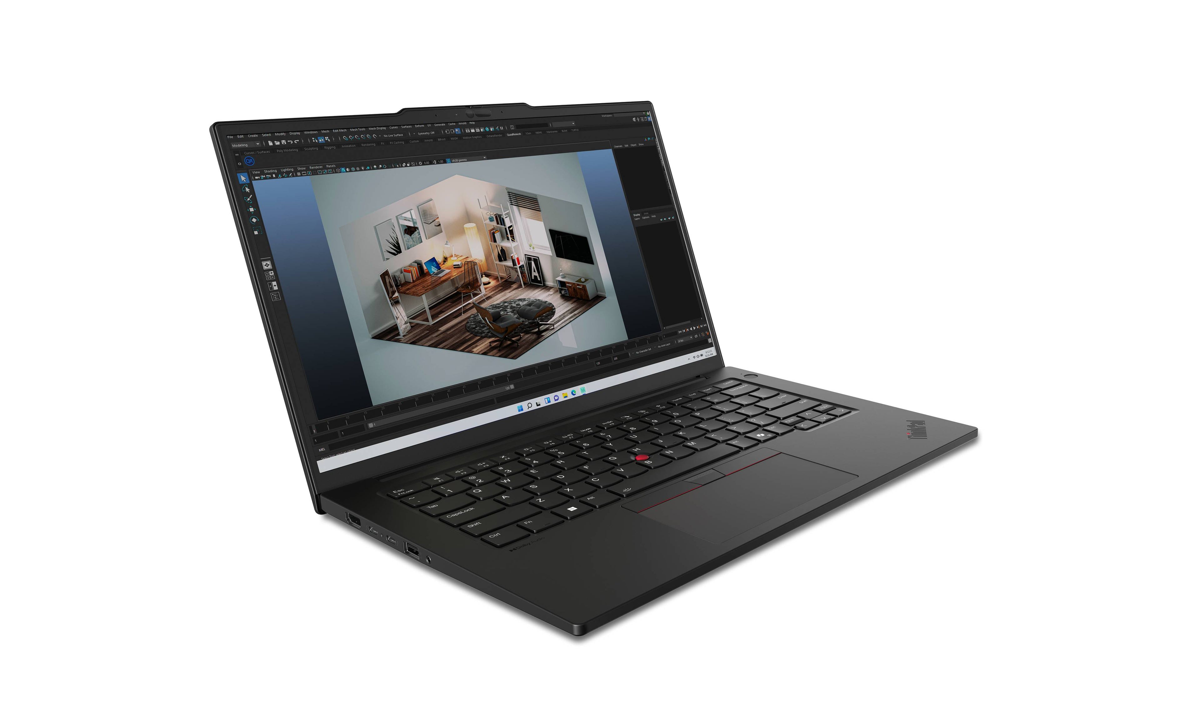 Workstation Lenovo ThinkPad P14s Gen 5 14" Core Ultra 7 155H 16GB 1TB RTX 500 Windows 11 Pro