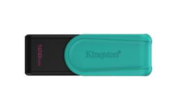 Memoria USB Kingston DataTraveler Exodia S 128GB USB 3.2 - Pendrive Negro/Turquesa