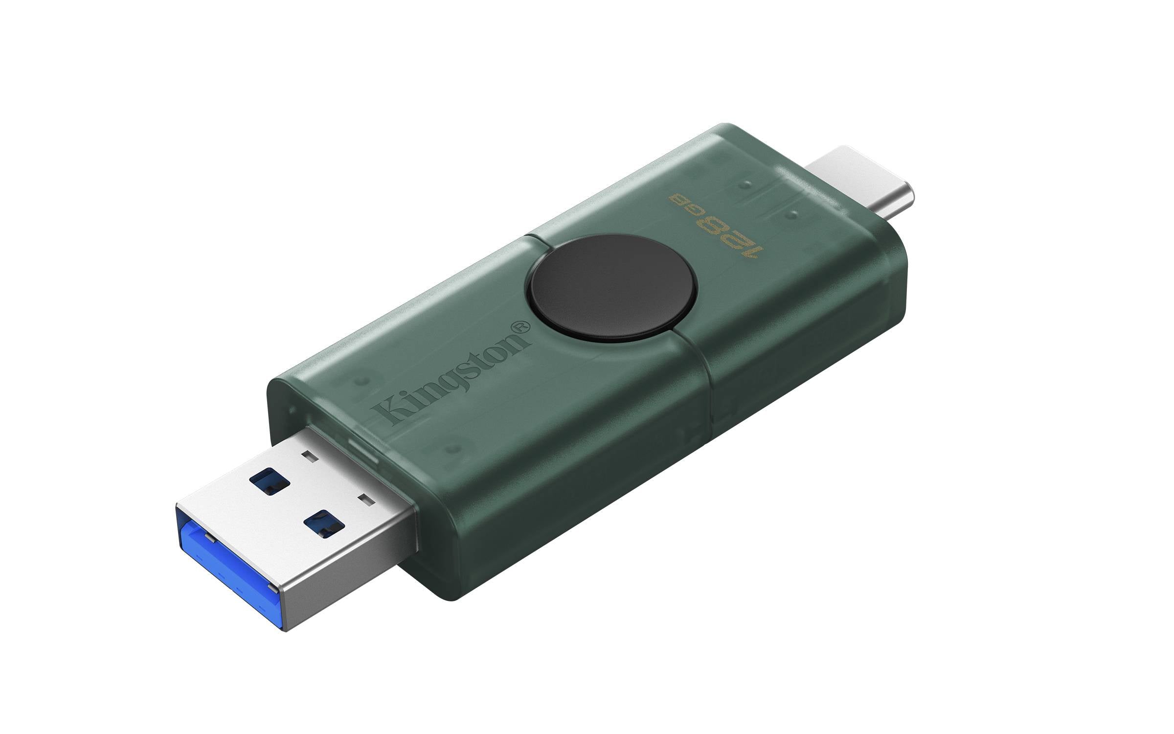 Memoria USB Kingston DataTraveler Duo G2 128GB USB-A + USB-C - Pendrive Dual