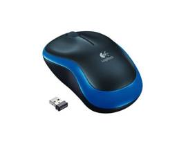Logitech M185 Mouse Inalámbrico Azul - Portátil Compacto