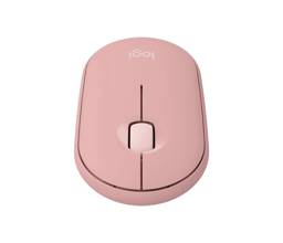 Logitech Pebble Mouse 2 M350s Bluetooth Rosado - Ultra Delgado