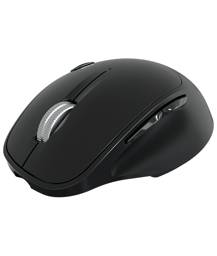 Klip Xtreme Mouse Ergonómico Inalámbrico Bluetooth y Dongle Negro