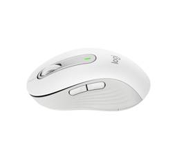 Logitech Signature M650 Mouse Inalámbrico Blanco Mediano - Silencioso