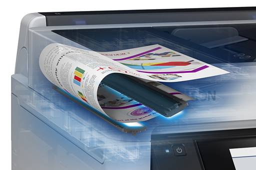 Impresora Multifuncional Epson WF-C579R WiFi Ethernet Fax ADF Caja Ultra Dañada