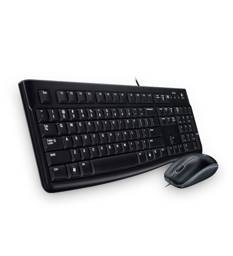 Kit Combo Teclado y Mouse Logitech MK120 USB