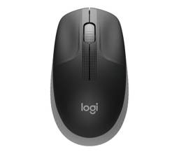 Logitech M190 Mouse Inalámbrico Negro/Gris - Tamaño Completo