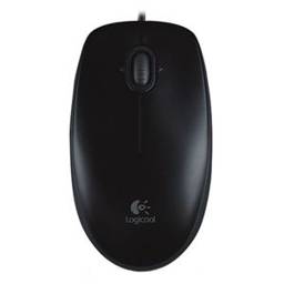 Logitech M100 Mouse USB Negro - Básico Con Cable Confiable