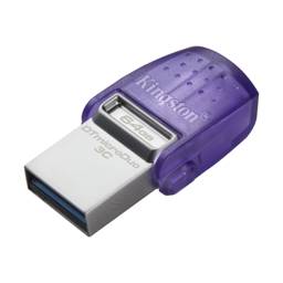 Memoria USB Kingston MicroDuo 3C 64GB USB-C + USB-A - Pendrive Dual 200MB/s
