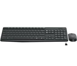 Kit Combo Teclado y Mouse Inalambrico Logitech MK235, USB