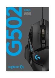 Mouse Gamer Logitech G502 Hero - 11 Botones Programables RGB
