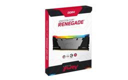 Memoria RAM DDR4 32GB 3600MT/s Kingston Fury Renegade RGB, CL16, DIMM, 1.2V