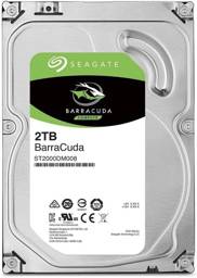 Disco Duro Interno Seagate Barracuda 2TB SATA 7200 RPM 256MB - PC Desktop Alto Rendimiento