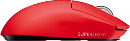 Mouse Gamer Logitech G PRO X Superlight Rojo - Esports Inalámbrico