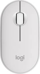 Logitech Pebble Mouse 2 M350s Bluetooth Blanco - Silencioso Portátil