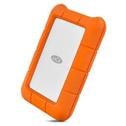 Disco Duro Externo LaCie Rugged 2TB USB-C Portátil 2.5" - Ultra Resistente y Compacto