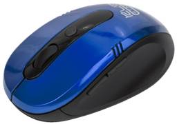 Klip Xtreme Mouse Inalámbrico 6 Botones 1600 DPI Azul - Ergonómico